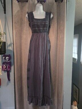 ⭐️Love Sam Sleeveless Linen Maxi Dress in Charcoal Navy⭐️